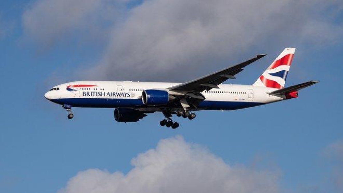 Vuelo de la compañía British Airways.
