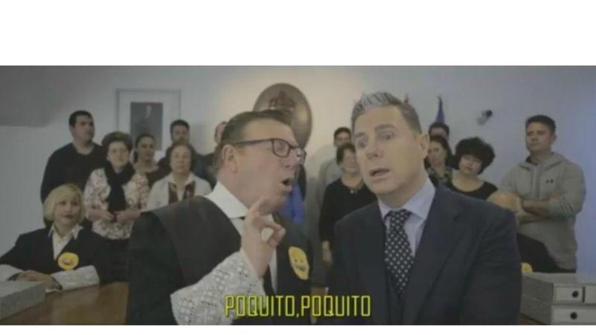 Captura de pantalla de la parodia de 'Los Morancos' sobre el Caso Nóos.