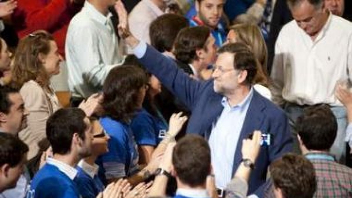 Rajoy intervino en la clausura de la Convención Municipal del PP que se celebró este fin de semana.