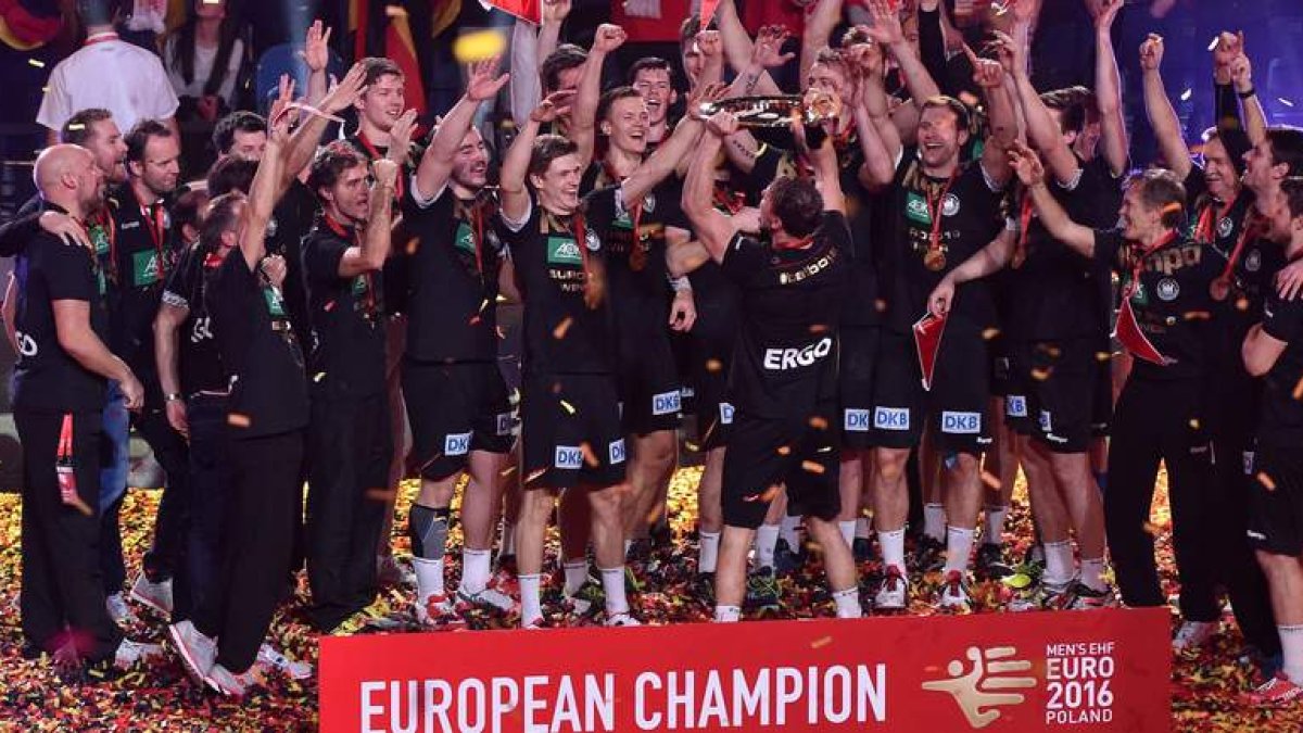 Alemania, exultante con el oro conseguido en Polonia; España con una plata que les supo a poco y Croacia feliz por colgarse finalmente el bronce.