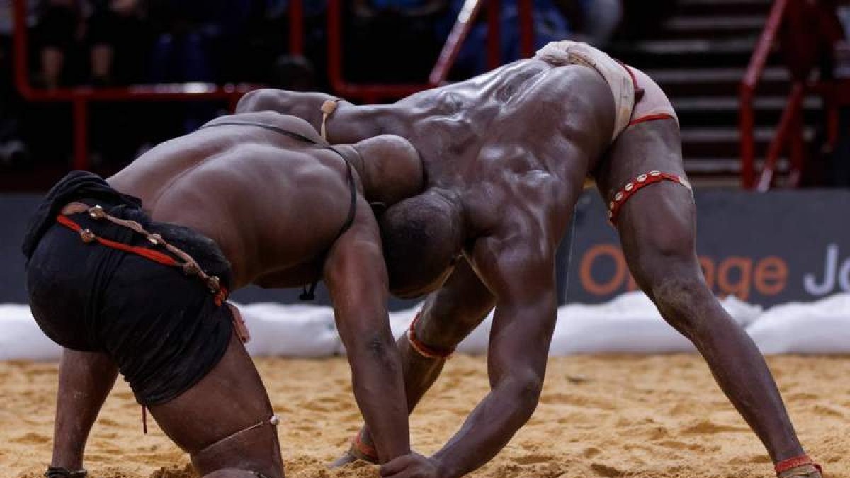 La lucha senegalesa es el deporte nacional del país africano.