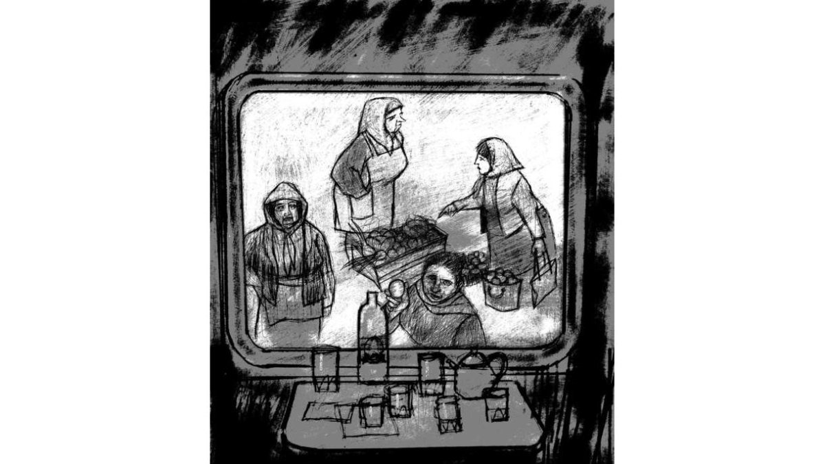 Imagen de una de las viñetas con las que se reedita la obra de la oculista y periodista