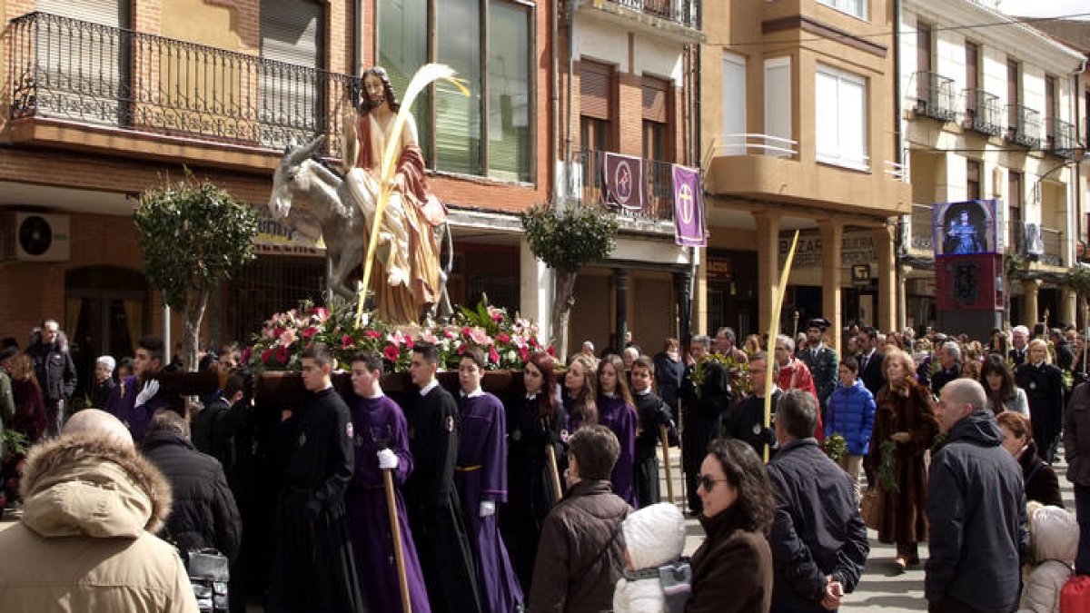 Domingo de Ramos en Sahagún. ACACIO