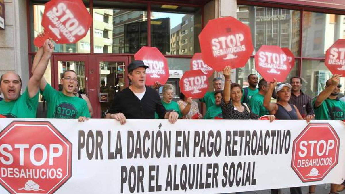 Los de Stop Desahucios volverán a manifestarse.