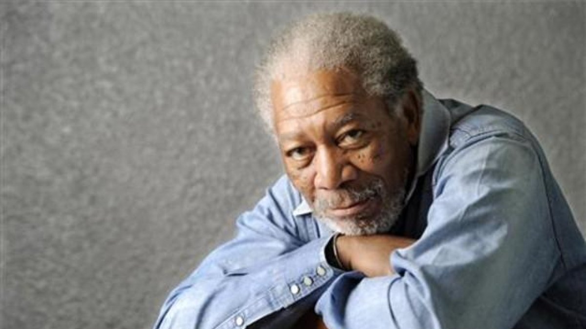 Morgan Freeman posa para un retrato en Los Ángeles en abril de 2011.