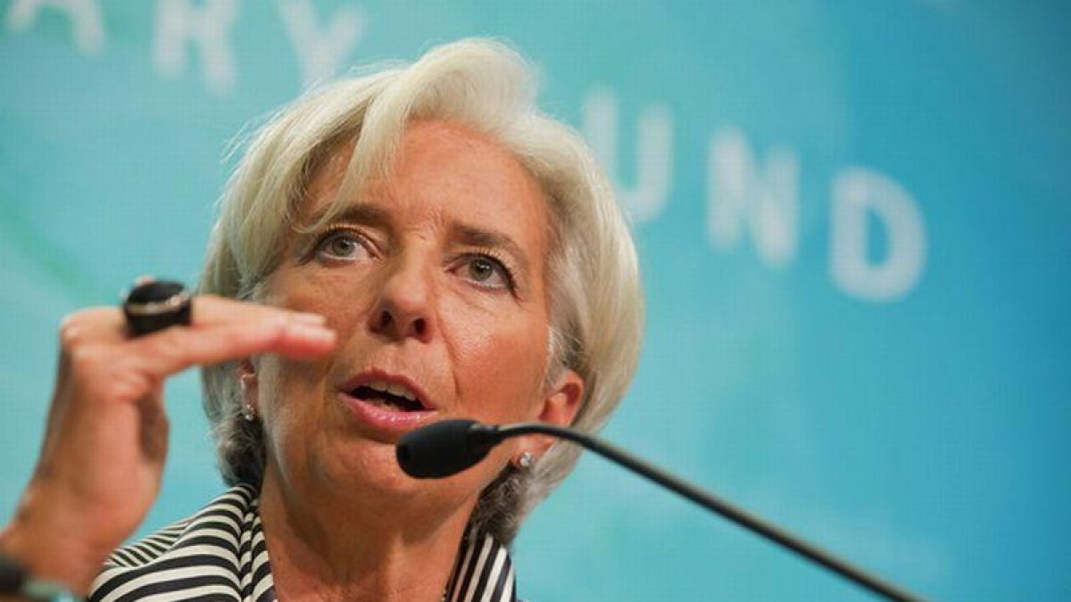 La directora del FMI, Christine Lagarde.