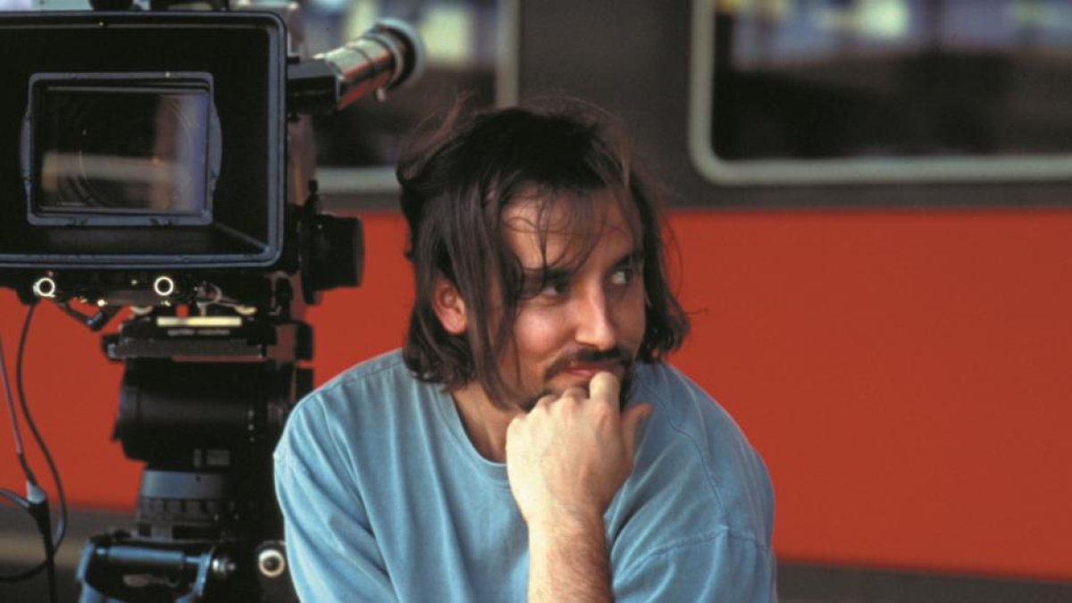 Richard Linklater, en el rodaje de 'Boyhood'.