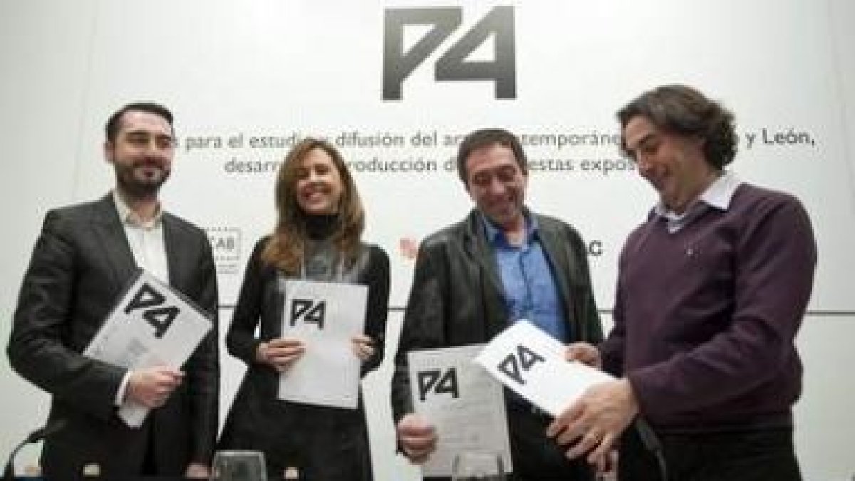 Agustín Pérez Rubio, Cristina Fontaneda, Emilio Navarro y Javier Panera.
