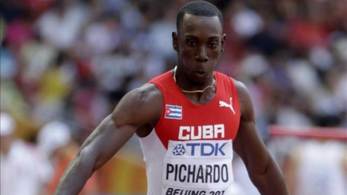Pichardo, atleta cubano, en el Mundial de Pekín.