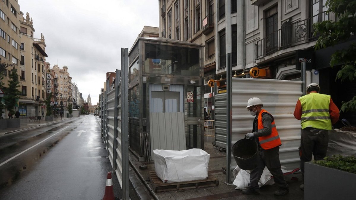 Obras en Ordoño II