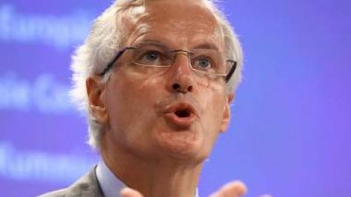 El comisario europeo de Mercado Interior, Michel Barnier.