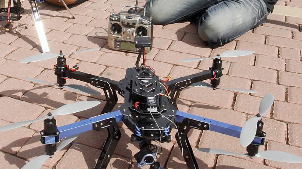 Uno de los drones adaptado para según qué necesidades.