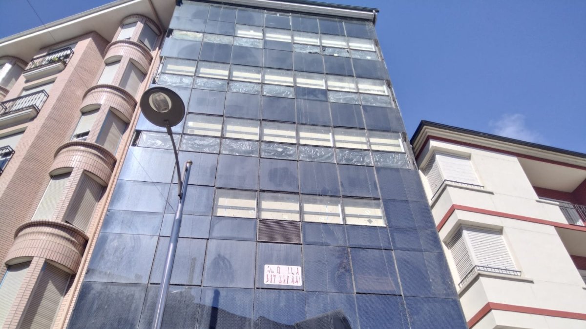 Edificio en el que se ha producido la actuación. AYUNTAMIENTO DE PONFERRADA