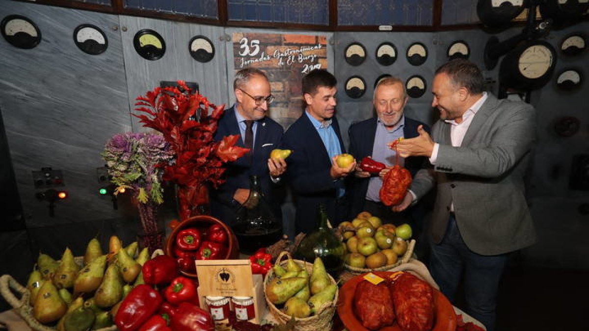 Apertura de las Jornadas Gastronómicas. L. DE LA MATA