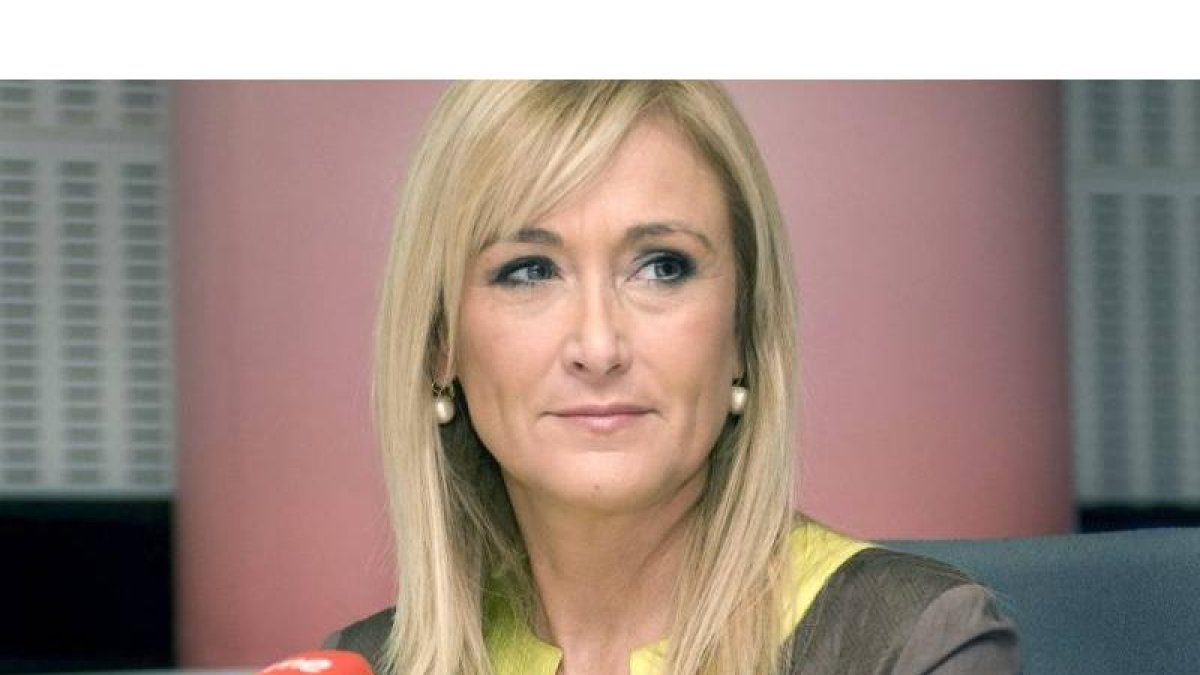 Cristina Cifuentes.