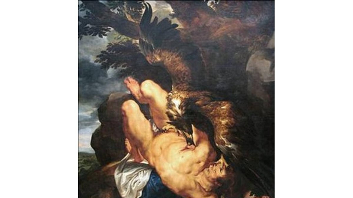 'Prometeo encadenado', obra de Rubens y Snyders.