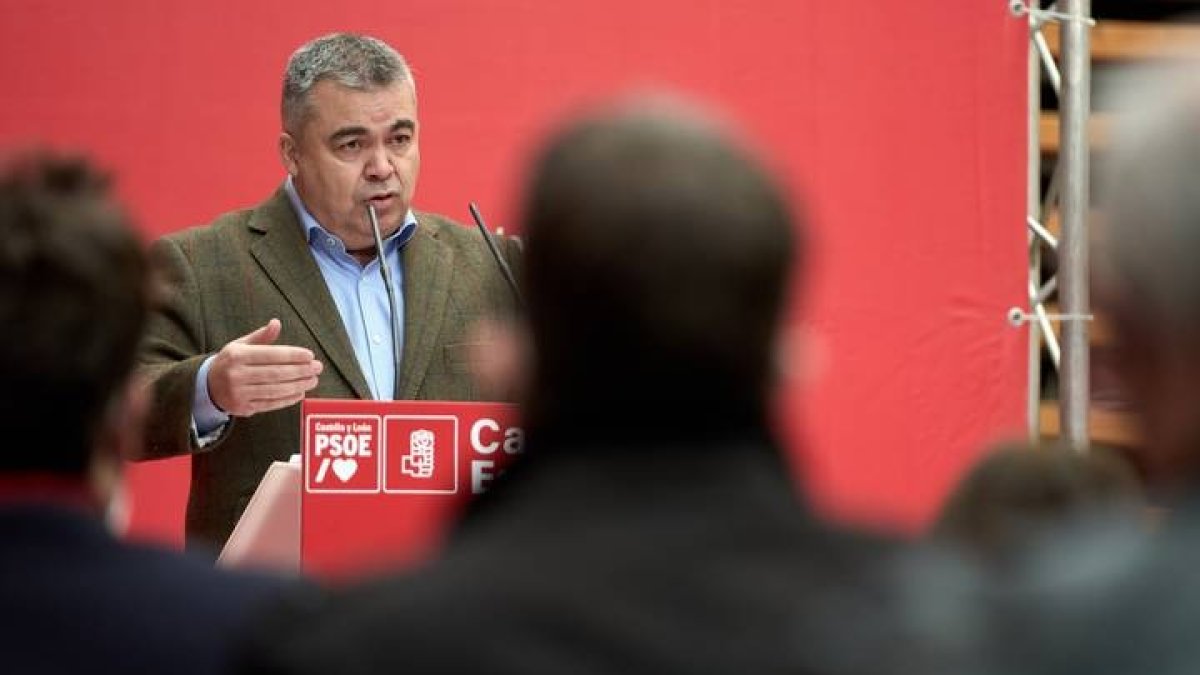 Santos Cerdán, secretario de Organización del PSOE. RAÚL SANCHIDRIÁN