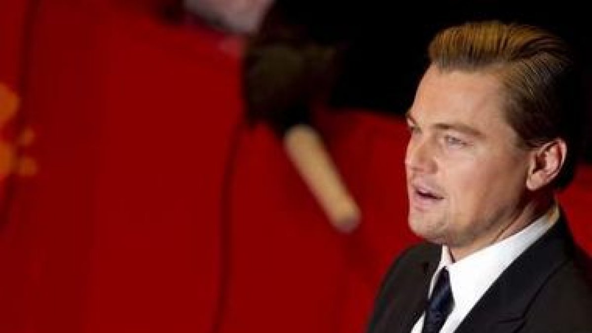 Imagen del actor Leonardo di Caprio en la Berlinale.
