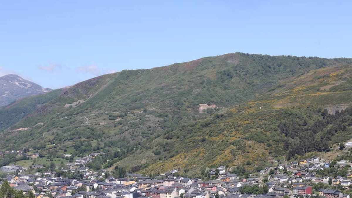 Vista de la localidad de Villablino. MARCIANO PÉREZ