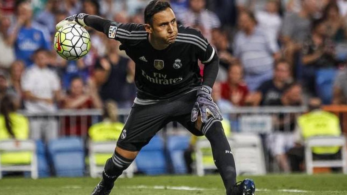 El portero costarricense Keylor Navas en el partido del Real Madrid ante el Betis el pasado sábado.