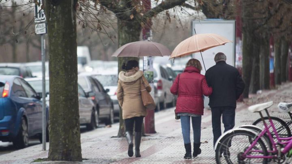 La lluvia y el viento protagonizarán León en las próximas horas