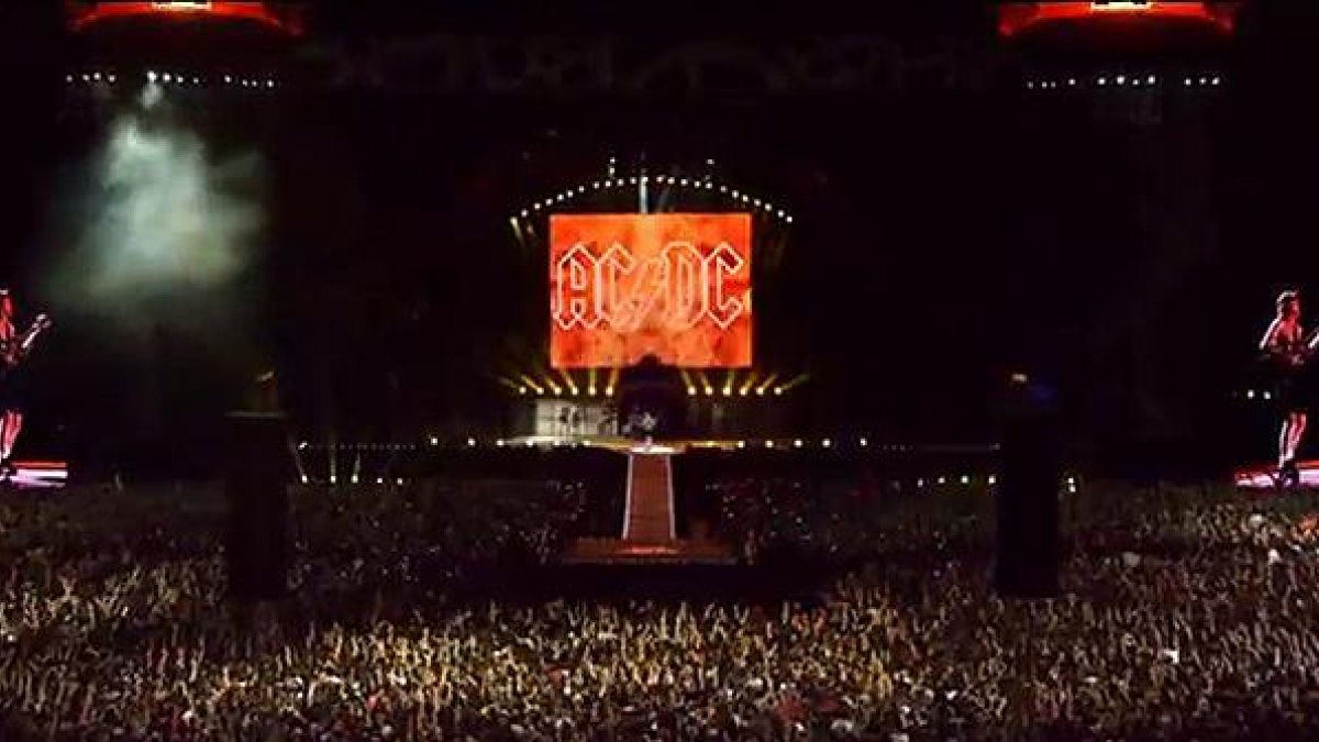 AC/DC interpreta ’Highway to hell’ en Buenos Aires en el 2009.