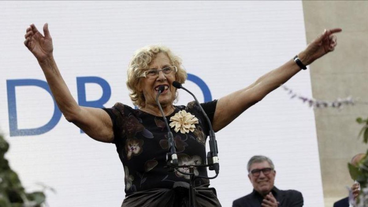 La alcaldesa de Madrid Manuela Carmena.