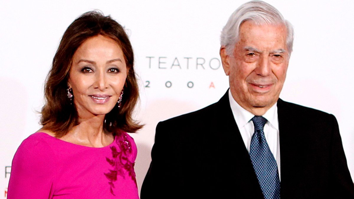 Isabel Preysler y Mario Vargas Llosa en una imagen de archivo. PAOLO AGUILAR EFE