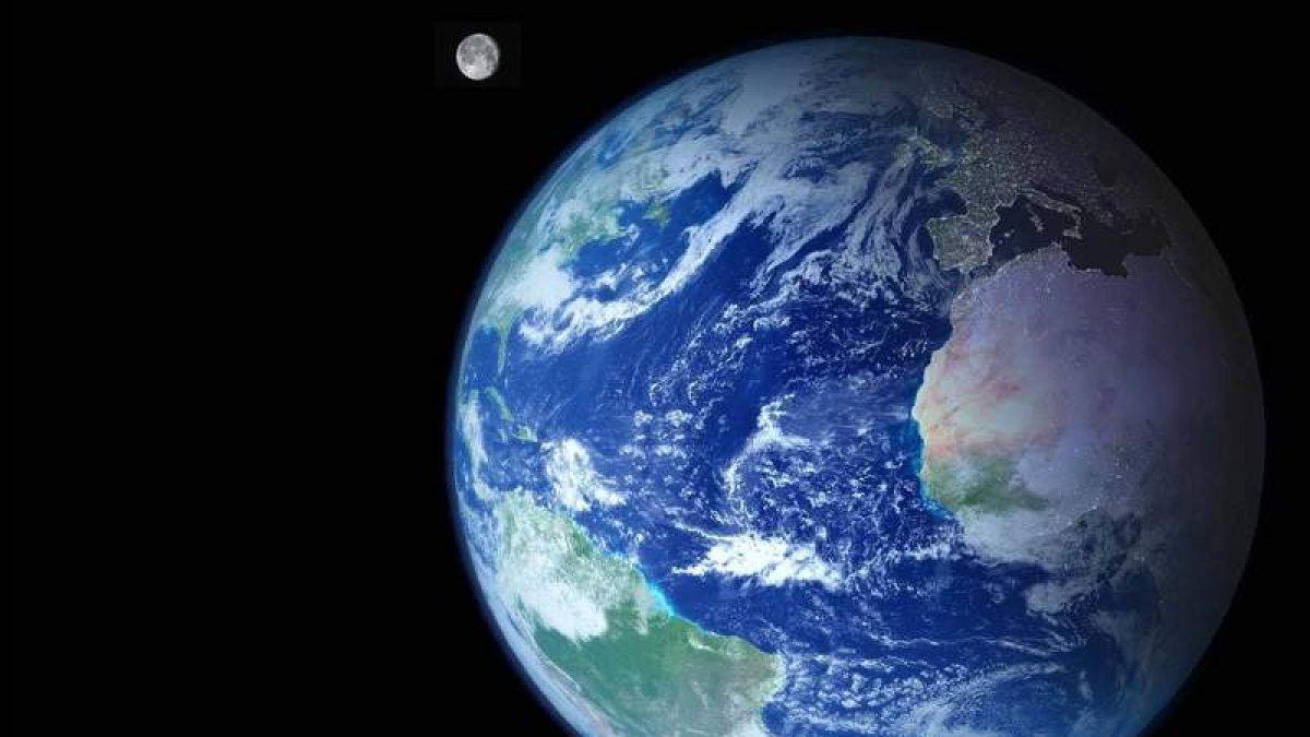 Foto de la Tierra vista desde el espacio. EFE
