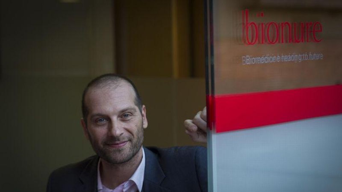 Albert Zamora, en las oficinas barcelonesas de Bionure.