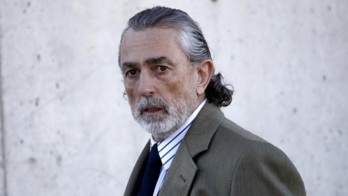 Francisco Correa, a su llegada a la Audiencia Nacional para acudir al juicio del 'caso Gürtel'.