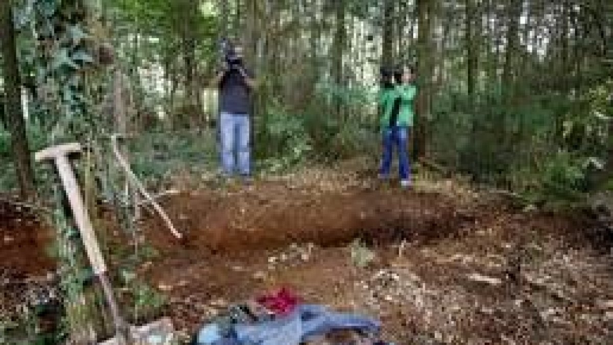 Lugar donde fue encontrado el cadáver de la mujer asesinada por su marido en La Coruña