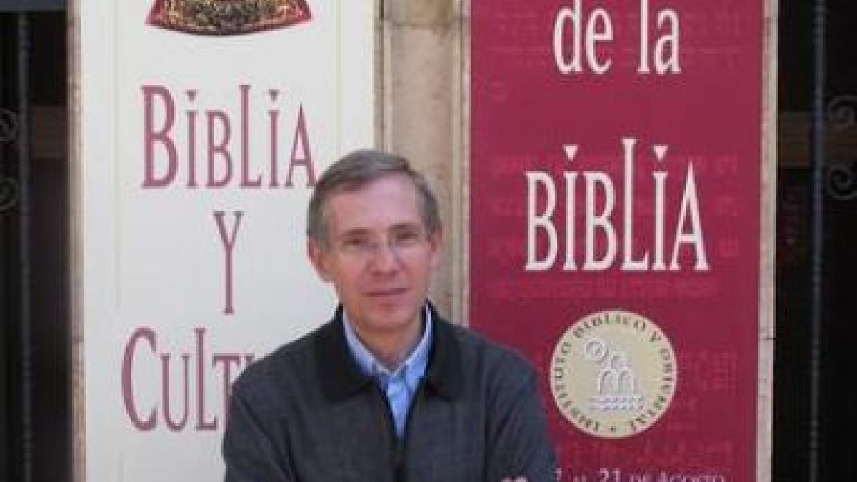 Jesús García Recio, director del Instituto Bíblico y Oriental.