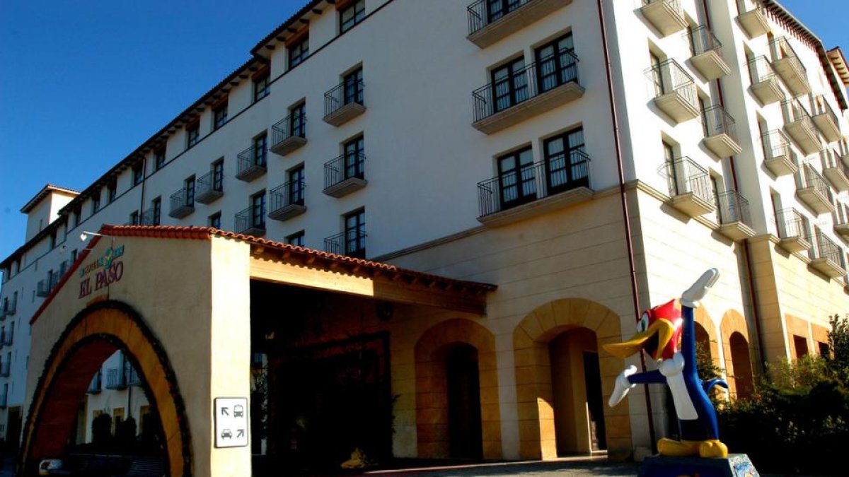 Imagen de archivo de uno de los hoteles de Port Aventura (Tarragona).