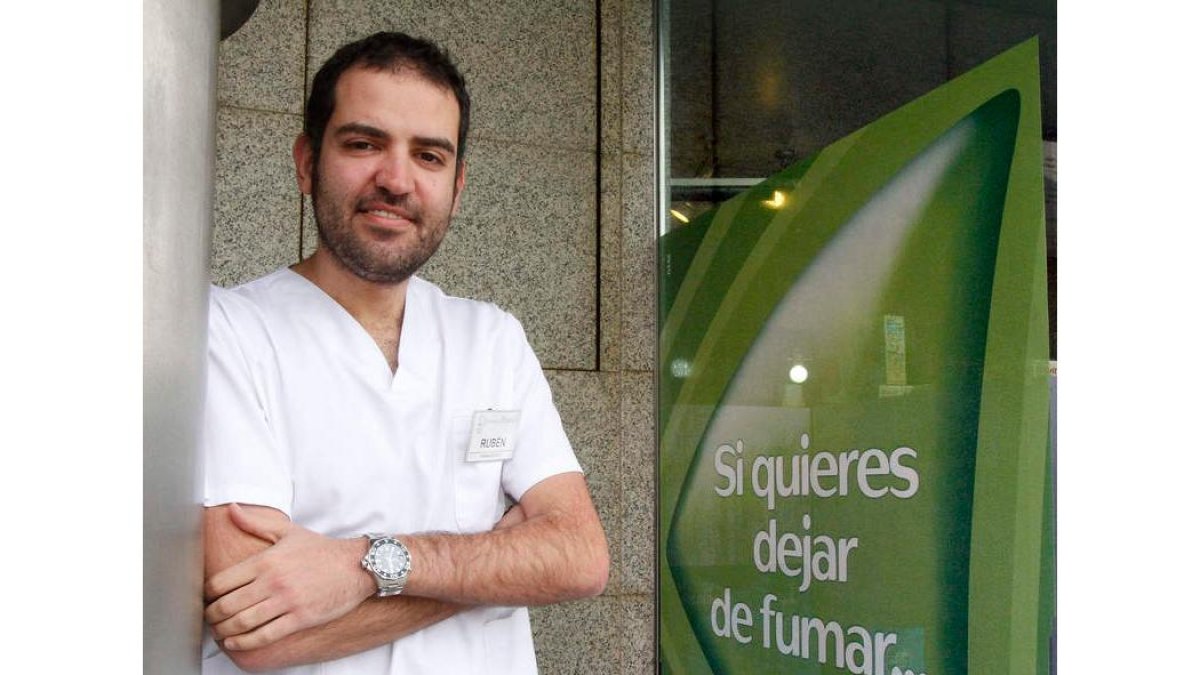 Rubén García de la Peña, vocal en el Colegio Oficial de Farmacéuticos de León.