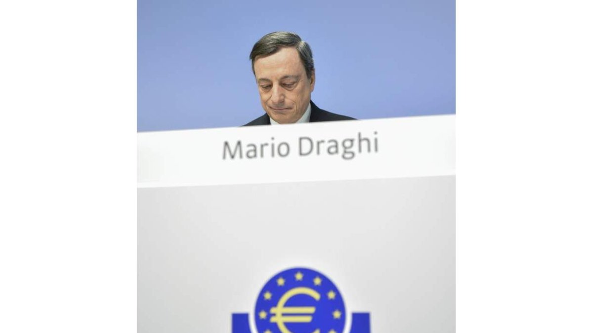 El presidente del Banco Central Europeo, Mario Draghi. ARNE DEDERT