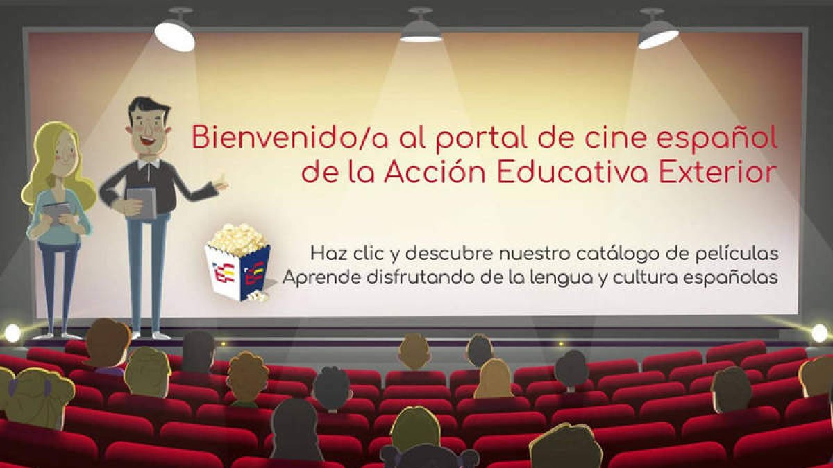 El proyecto presenta el cine a los alumnos como herramienta cultural y de conocimiento. DL