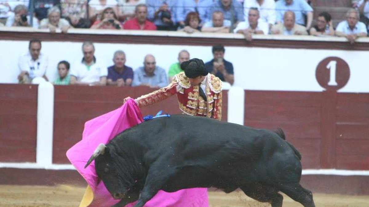 Perera dejó clara su categoría de torero con un excelente animal de Jandilla.