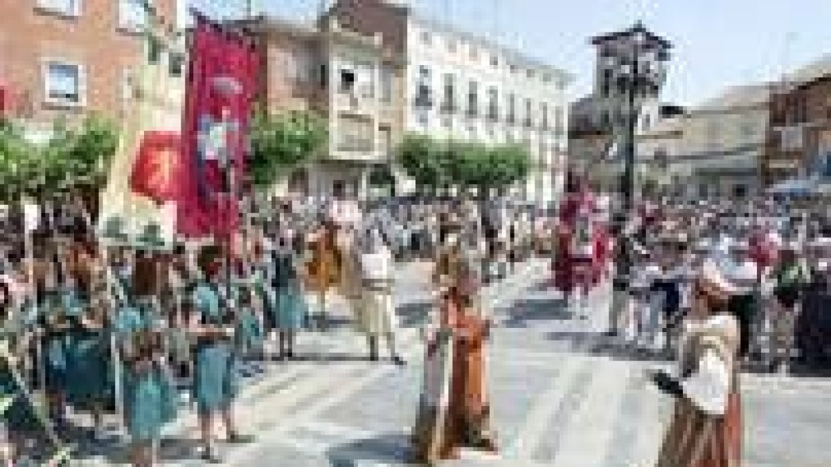 Un momento de la fiesta del Turismo que se celebró en Palencia