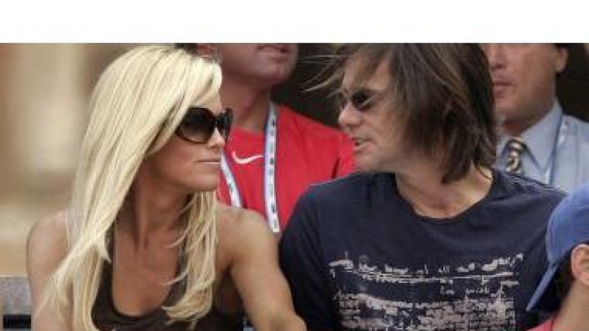 Jim Carrey y Jenny McCarthy, en el 2006.