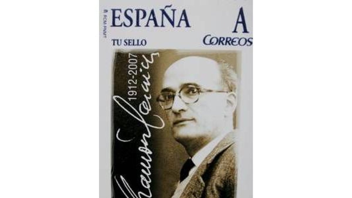 Imagen de sello conmemorativo de Ramón Carnicer