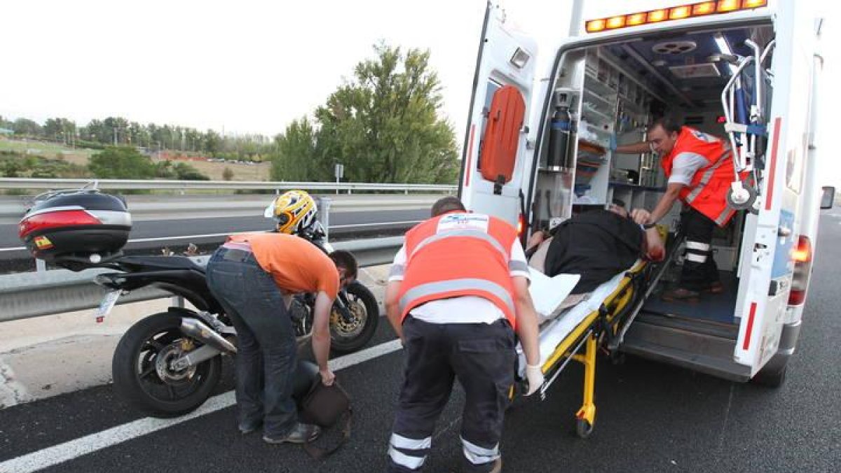 Con la llegada del buen tiempo y el verano aumentan los accidentes de moto