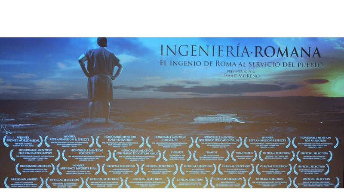 La Junta colabora en la serie ‘Ingeniería Romana’, serie documental que aborda la huella romana en Castilla y León. DL