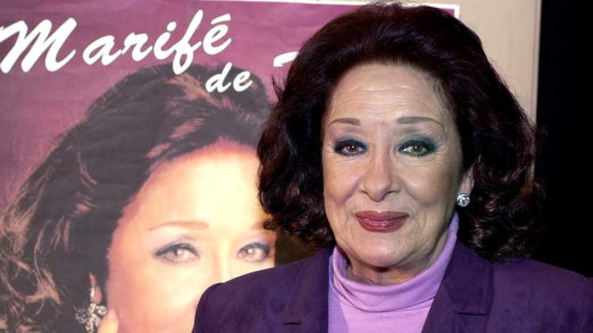Imagen de archivo de la cantante Marifé de Triana, que falleció víctima de un cáncer.