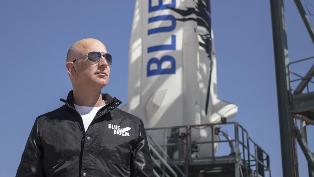 Además de Amazon, Jeff Bezos es el fundador de la empresa de turismo espacial Blue Origin. /