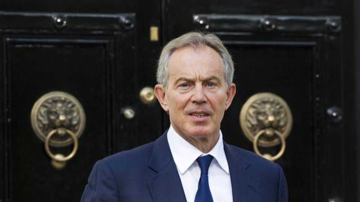 Fotografía de archivo del 28 de mayo de 2012 del ex primer ministro británico y enviado especial para Oriente Medio, Tony Blair.