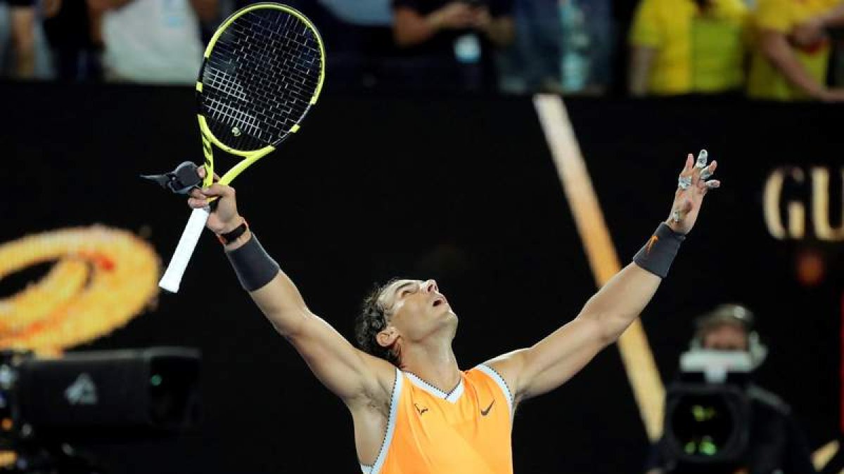 Rafael Nadal continúa sin ceder ni un solo set en lo que va de Abierto de Australia. MAST IRHAM