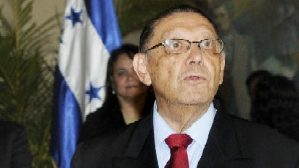 El nuevo ministro de Relaciones Exteriores hondureño, Enrique Ortez Colindres.