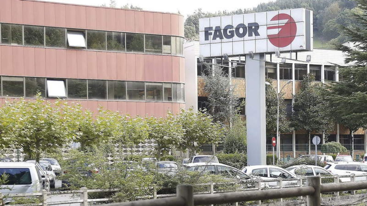 Factoría de la empresa Fagor en la localidad guipuzcoana de Mondragón.