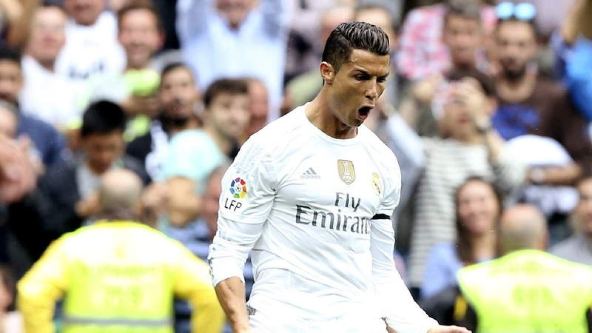Cristiano Ronaldo celebra el gol ante el Levante en el partido del pasado sábado